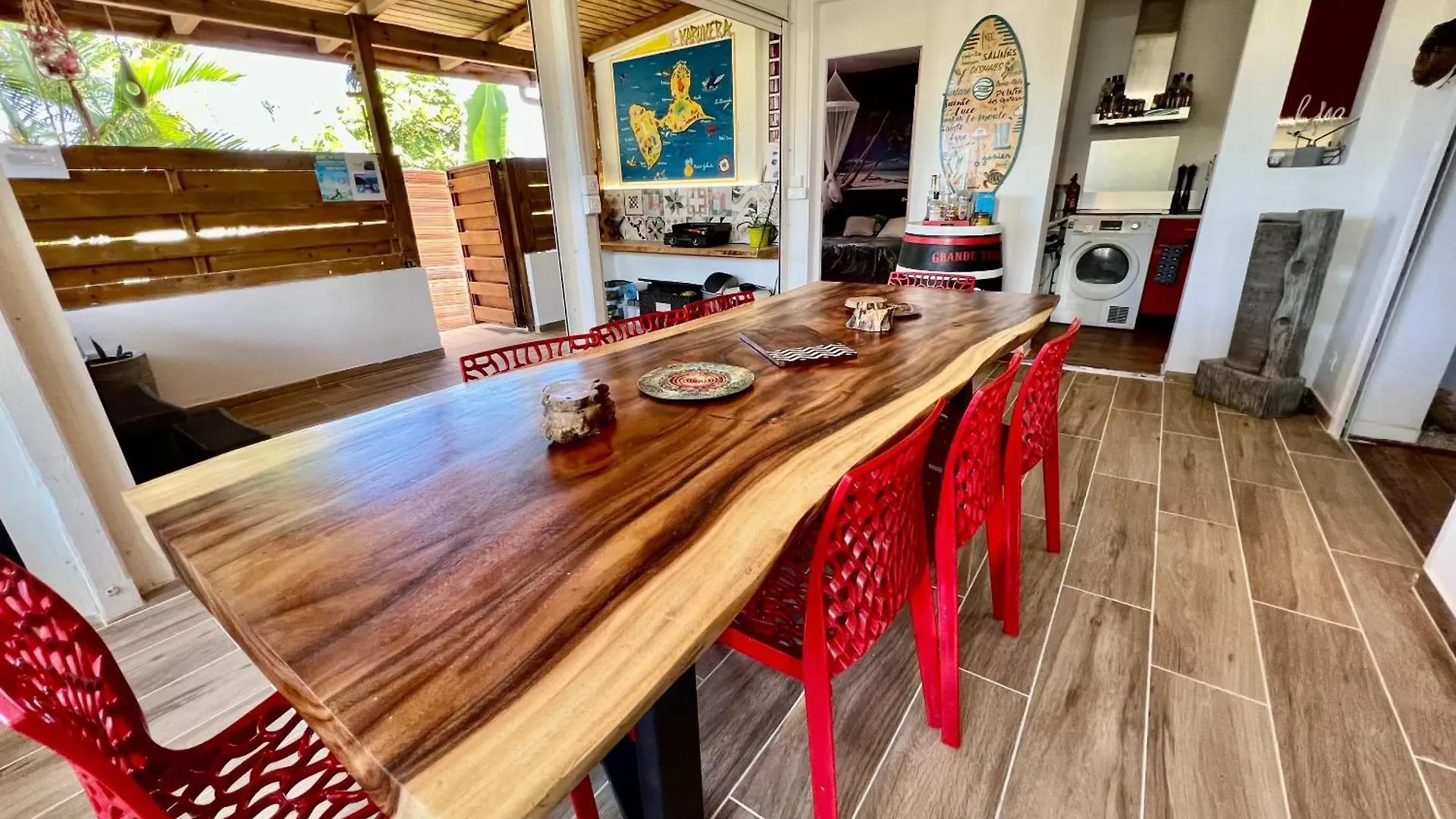 Lägenhet Appartement Spacieux A Sainte-Anne, Vue Sur La Mer Et Jacuzzi