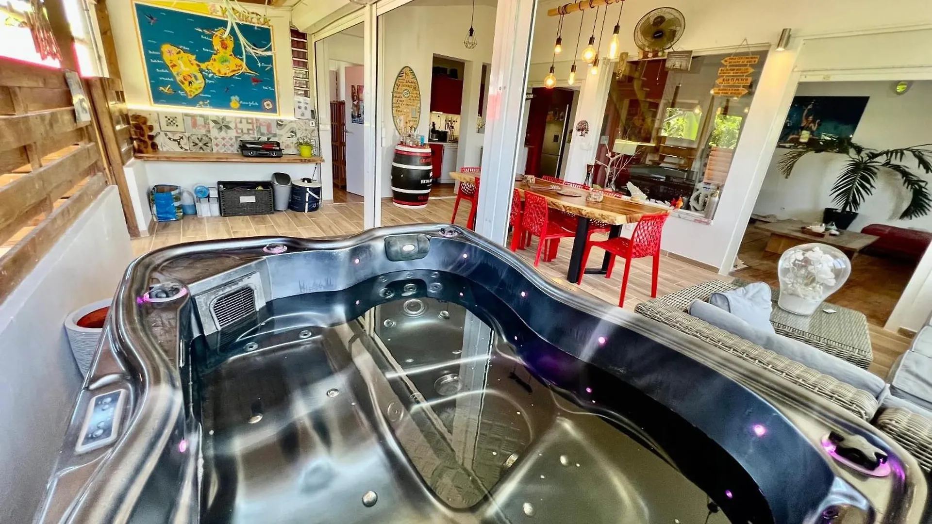 Apartament Appartement Spacieux A Sainte-Anne, Vue Sur La Mer Et Jacuzzi Gwadelupa